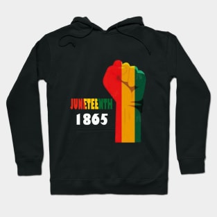 1865 Juneteenth It's Independence Day Hoodie